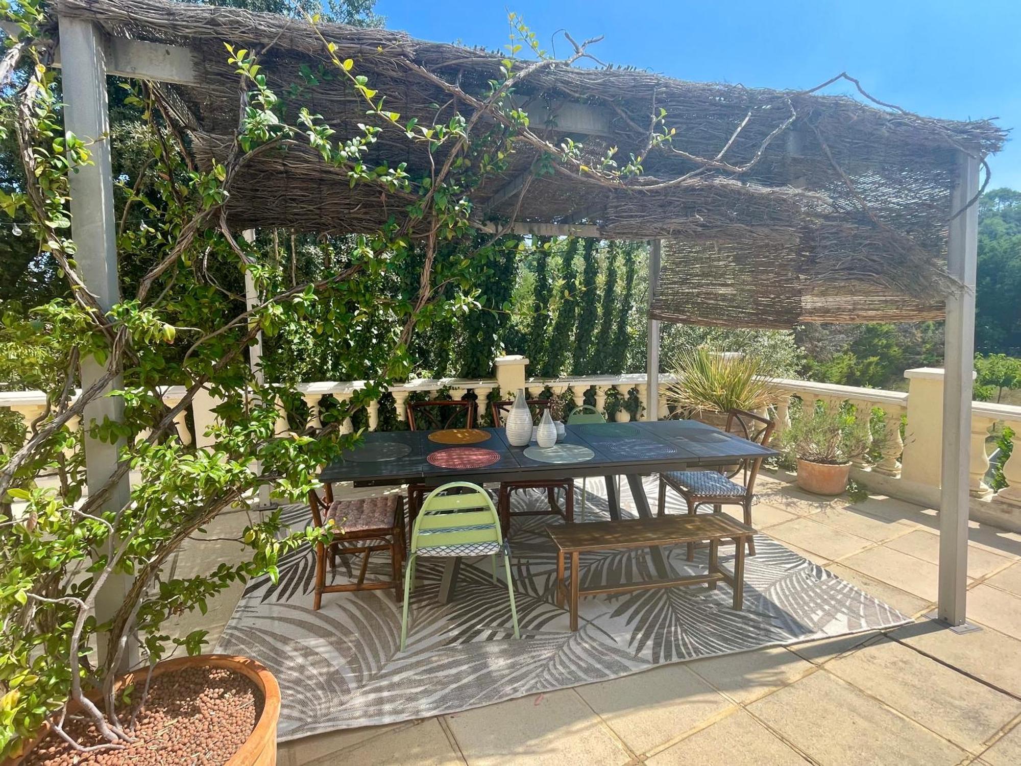 הוילה בריניול Les Terrasses De Valerian מראה חיצוני תמונה